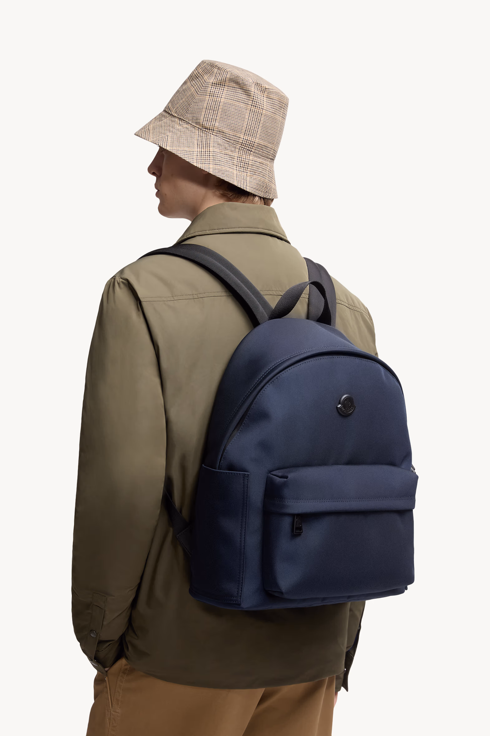 New Pierrick Water-Repellent Backpack Men Dark Blue Moncler 2